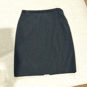 Charcoal pencil skirt